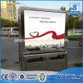 Hot selling outdoor solar system advertising board trash can